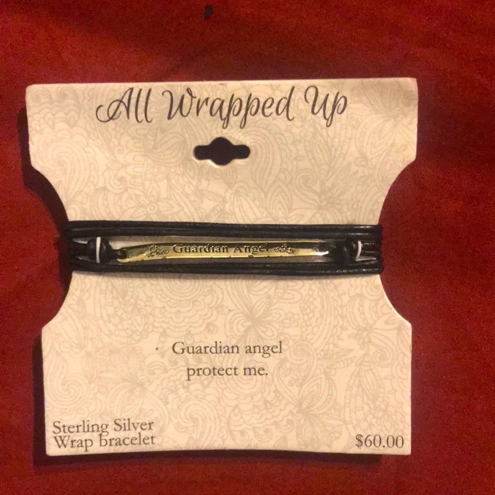 NWT All Wrapped Up Wrap Bracelet Guardian Angel